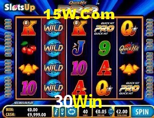 Slots com jackpots e giros grátis na 30Win